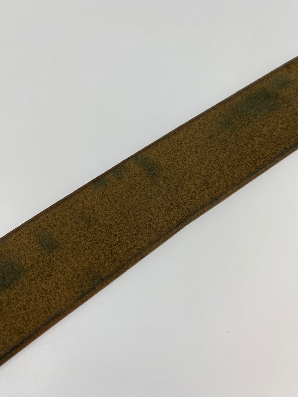 【中古品】【メンズ】 OPUS オーパス OIL LEATHER BELT オイルレザーベルト 革 アメカジ 205-260512-em-18-min カラー：ブラウン 万代Net店