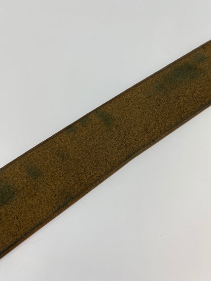 【中古品】【メンズ】 OPUS オーパス OIL LEATHER BELT オイルレザーベルト 革 アメカジ 205-260512-em-18-min カラー：ブラウン 万代Net店