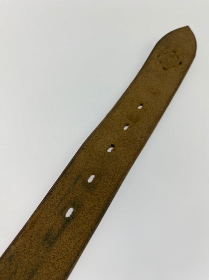 【中古品】【メンズ】 OPUS オーパス OIL LEATHER BELT オイルレザーベルト 革 アメカジ 205-260512-em-18-min カラー：ブラウン 万代Net店