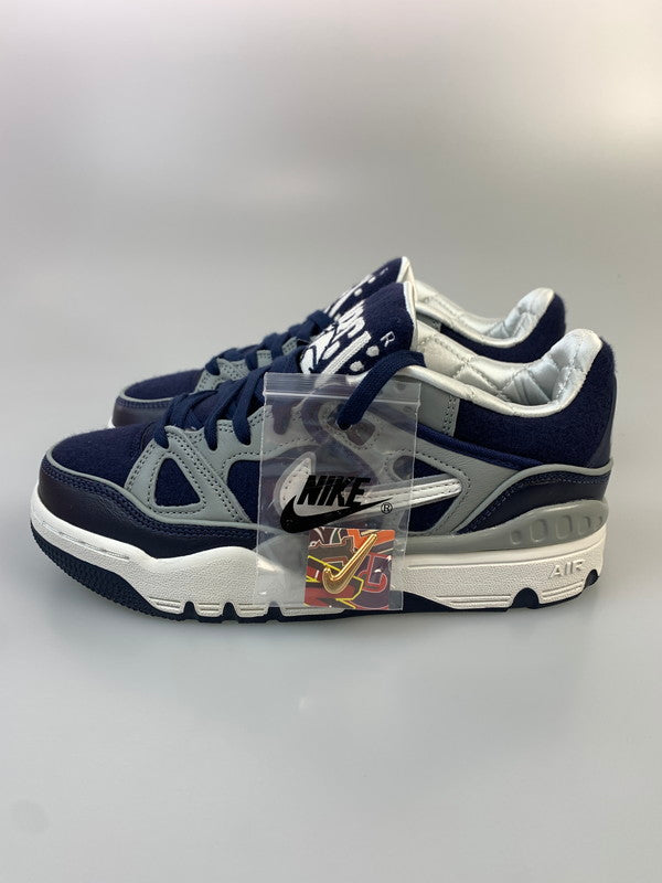 【未使用品】【メンズ/レディース】 NIKE ナイキ × NIGO ニゴー 別注 コラボ AIR FORCE 3 LOW SP HV5032-400 エアフォース3 ロー スペシャル スニーカー 靴 160-260509-kk-04-min カラー：MIDNIGHT NAVY/OFF WHITE 万代Net店