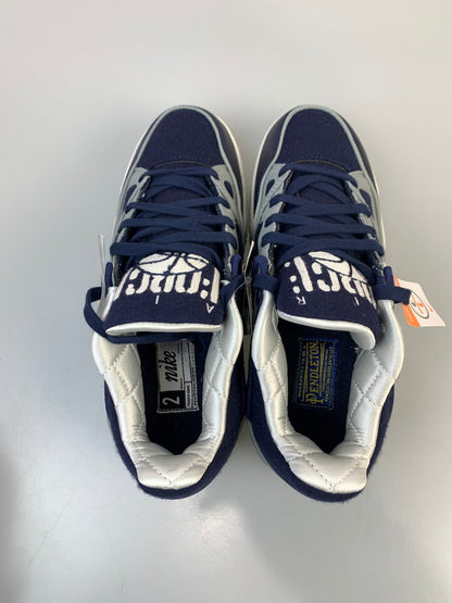 【未使用品】【メンズ/レディース】 NIKE ナイキ × NIGO ニゴー 別注 コラボ AIR FORCE 3 LOW SP HV5032-400 エアフォース3 ロー スペシャル スニーカー 靴 160-260509-kk-04-min カラー：MIDNIGHT NAVY/OFF WHITE 万代Net店