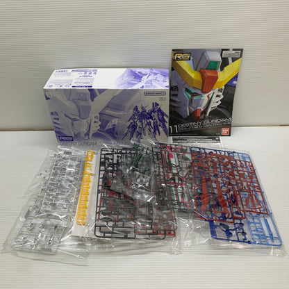 【中古品】 RG デスティニーガンダム(チタニウムフィニッシュ) ＆拡張エフェクトユニット 光の翼 セット プラモデル ガンプラ バンダイ 058-260529-em-06-min 万代Net店