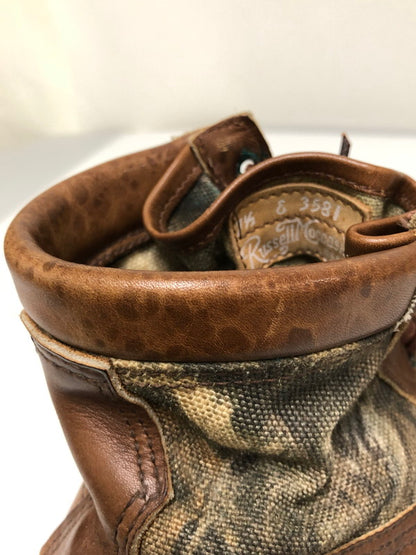 【現状渡し品】【メンズ/レディース】 RUSSELL MOCCASIN ラッセルモカシン 3581 THULA PH BOOTS 靴 シューズ ブーツ 164-260508-AS-106-min サイズ：7 1/2 E カラー：ブラウン 万代Net店