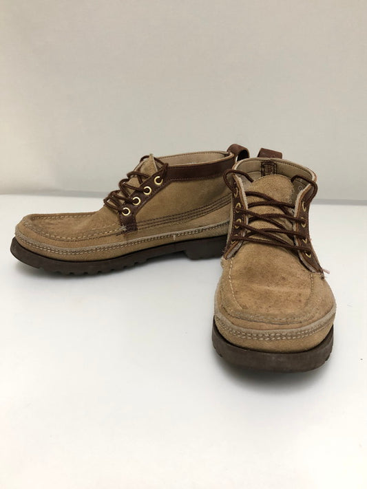 【中古品】【メンズ】 RUSSELL MOCCASIN ラッセルモカシン SPORTS CLAYS CHAKKA BOOTD 靴 シューズ チャッカブーツ 164-260508-AS-120-min サイズ：8E カラー：ベージュ 万代Net店