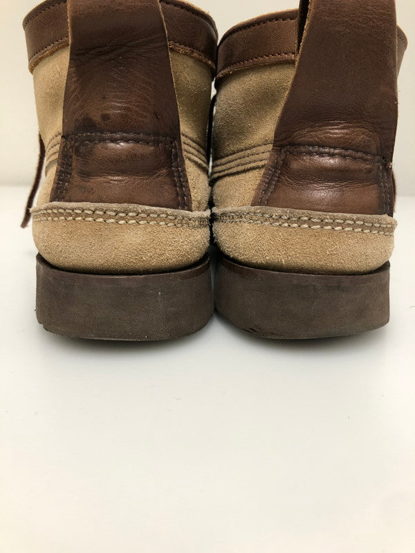 【中古品】【メンズ】 RUSSELL MOCCASIN ラッセルモカシン SPORTS CLAYS CHAKKA BOOTD 靴 シューズ チャッカブーツ 164-260508-AS-120-min サイズ：8E カラー：ベージュ 万代Net店