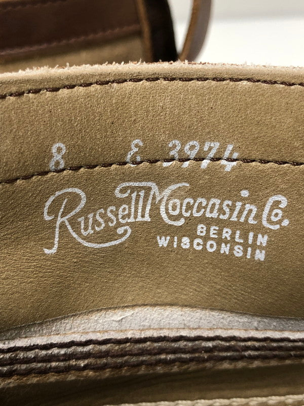 【中古品】【メンズ】 RUSSELL MOCCASIN ラッセルモカシン SPORTS CLAYS CHAKKA BOOTD 靴 シューズ チャッカブーツ 164-260508-AS-120-min サイズ：8E カラー：ベージュ 万代Net店