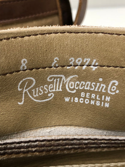 【中古品】【メンズ】 RUSSELL MOCCASIN ラッセルモカシン SPORTS CLAYS CHAKKA BOOTD 靴 シューズ チャッカブーツ 164-260508-AS-120-min サイズ：8E カラー：ベージュ 万代Net店