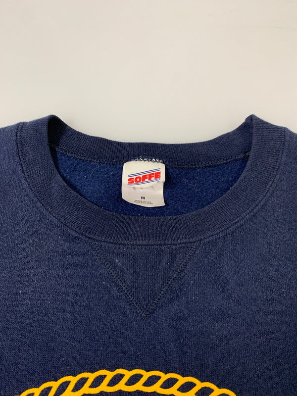 【中古品】【メンズ】 SOFFE ソフィー 90's US NAVY MILITARY SWEAT 90年代 USネイビー ミリタリースウェット トップス 146-260522-SH-11-min サイズ：M カラー：ネイビー 万代Net店