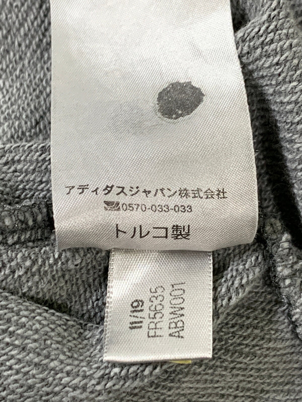 【中古品】【メンズ】 ADIDAS アディダス ×DANIEL PATRICK ダニエルパトリック 別注 コラボ LOGO HOODIE FR5635 ロゴフーディー パーカー トップス 148-260522-SH-23-min サイズ：XO カラー：グレー 万代Net店