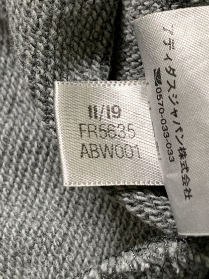 【中古品】【メンズ】 ADIDAS アディダス ×DANIEL PATRICK ダニエルパトリック 別注 コラボ LOGO HOODIE FR5635 ロゴフーディー パーカー トップス 148-260522-SH-23-min サイズ：XO カラー：グレー 万代Net店
