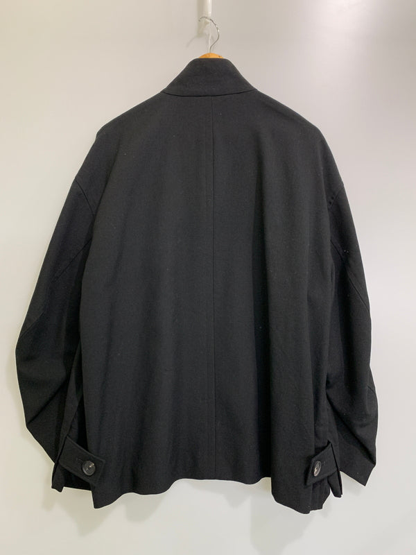 【中古品】【メンズ】 BLANC YM ブランワイエム WOOL SURGE HARRINGTON JKT ハリントンジャケット アウター 140-260508-AS-43-min サイズ：S カラー：ブラック 万代Net店