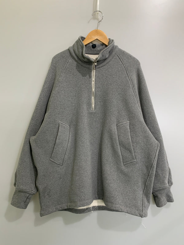 【中古品】【メンズ】 OUAT オーユーエーティー O008502PO ASTRO SMOCK ハーフジップ スウェット 140-260508-AS-37-min サイズ：3 カラー：グレー 万代Net店