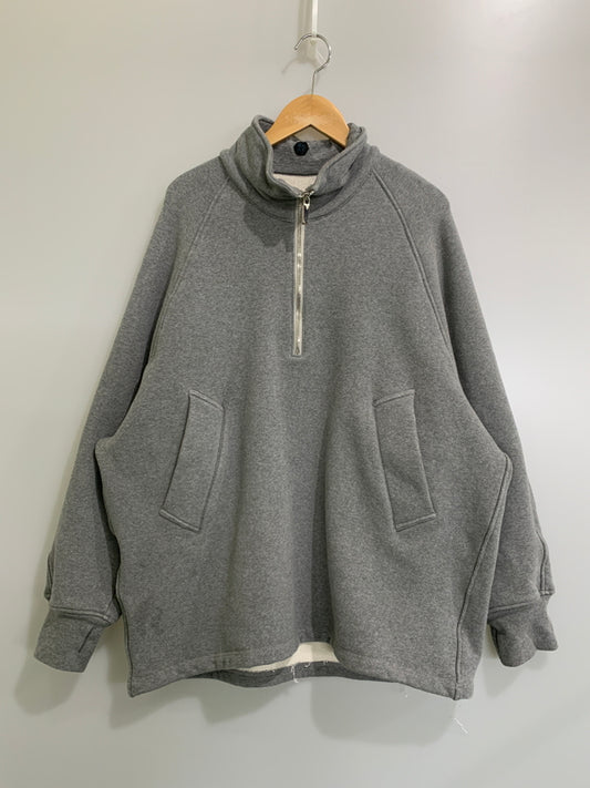 【中古品】【メンズ】 OUAT オーユーエーティー O008502PO ASTRO SMOCK ハーフジップ スウェット 140-260508-AS-37-min サイズ：3 カラー：グレー 万代Net店
