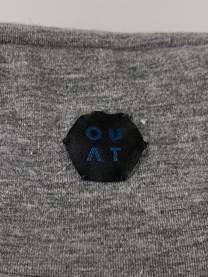 【中古品】【メンズ】 OUAT オーユーエーティー O008502PO ASTRO SMOCK ハーフジップ スウェット 140-260508-AS-37-min サイズ：3 カラー：グレー 万代Net店