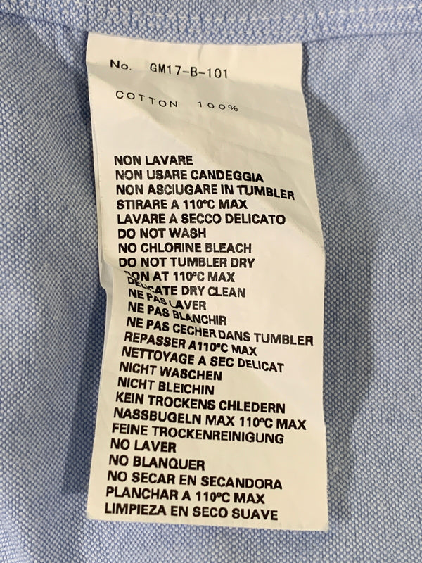 【中古品】【メンズ】 GRAPHPAPER グラフペーパー GM17-B-101 OXFORD L S B.D BOX SHIRT 長袖シャツ ロングスリーブ 140-260508-AS-35-min サイズ：1 カラー：ブルー 万代Net店