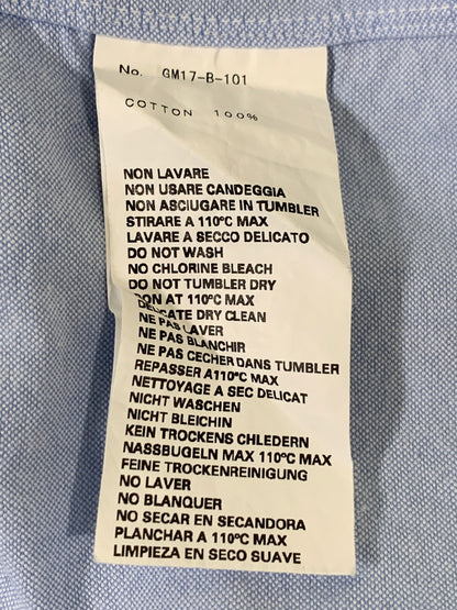 【中古品】【メンズ】 GRAPHPAPER グラフペーパー GM17-B-101 OXFORD L S B.D BOX SHIRT 長袖シャツ ロングスリーブ 140-260508-AS-35-min サイズ：1 カラー：ブルー 万代Net店