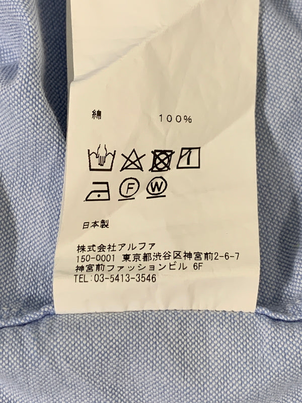 【中古品】【メンズ】 GRAPHPAPER グラフペーパー GM17-B-101 OXFORD L S B.D BOX SHIRT 長袖シャツ ロングスリーブ 140-260508-AS-35-min サイズ：1 カラー：ブルー 万代Net店