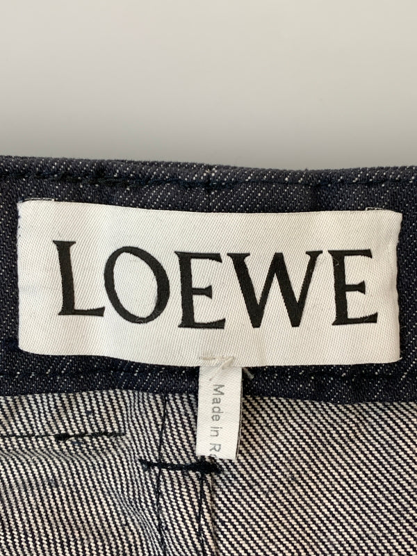 【中古品】【メンズ】 LOEWE ロエベ 1720889 フィッシャーマンジーンズ デニムパンツ ボトムス 152-260508-AS-26-min サイズ：46 カラー：インディゴ 万代Net店