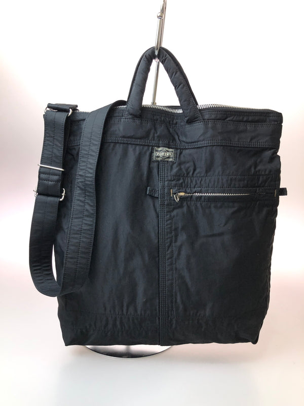 極美品 現行 PORTER MILE 2WAY HELMET BAG ブラック 中古品】【メンズ/レディース】 PORTER ポーター MILE 2WAY HELMET BAG