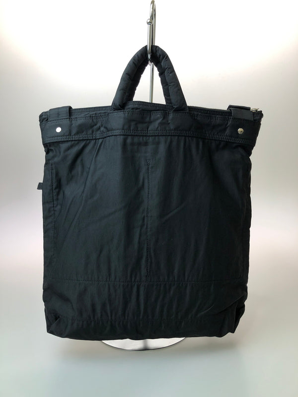 【中古品】【メンズ/レディース】 PORTER ポーター MILE 2WAY HELMET BAG マイル ツーウェイ ヘルメットバッグ カバン トートバッグ 188-260519-em-20-min カラー：ブラック 万代Net店