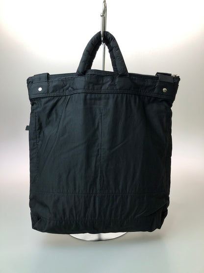 【中古品】【メンズ/レディース】 PORTER ポーター MILE 2WAY HELMET BAG マイル ツーウェイ ヘルメットバッグ カバン トートバッグ 188-260519-em-20-min カラー：ブラック 万代Net店