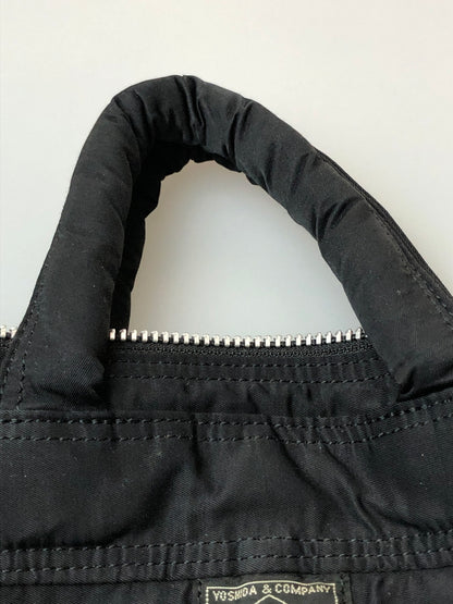 【中古品】【メンズ/レディース】 PORTER ポーター MILE 2WAY HELMET BAG マイル ツーウェイ ヘルメットバッグ カバン トートバッグ 188-260519-em-20-min カラー：ブラック 万代Net店