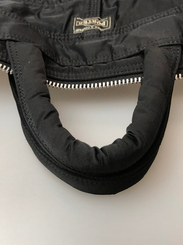 【中古品】【メンズ/レディース】 PORTER ポーター MILE 2WAY HELMET BAG マイル ツーウェイ ヘルメットバッグ カバン トートバッグ 188-260519-em-20-min カラー：ブラック 万代Net店