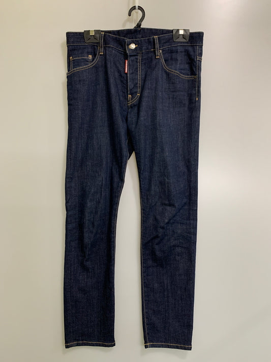 【中古品】【メンズ】 DSQUARED2 ディースクエアード S74LB1425 S30664 SKATER DENIM PANTS デニムパンツ ボトムス 152-260508-AS-58-min サイズ：50 カラー：インディゴ 万代Net店