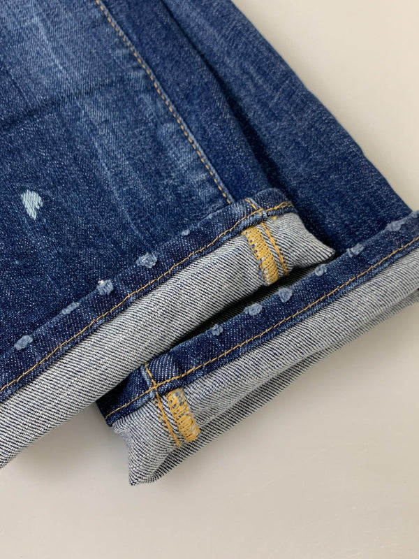 【中古品】【メンズ】 DSQUARED2 ディースクエアード S74LB1620 SKATER JEAN デニムパンツ ボトムス 151-260508-AS-87-min サイズ：50 カラー：インディゴ 万代Net店
