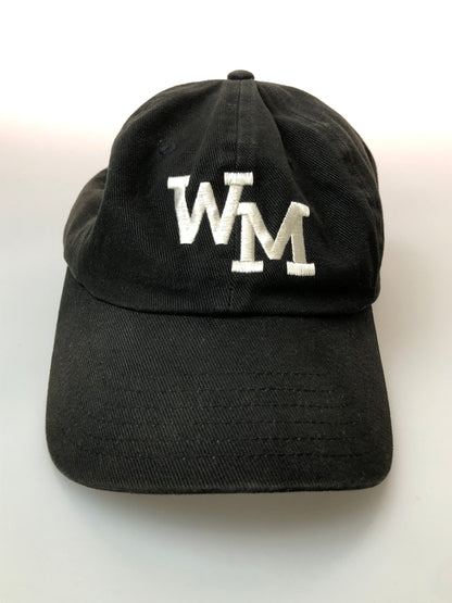 【中古品】【メンズ/レディース】 WACKO MARIA ワコマリア 6PANEL CAP キャップ 帽子 ロゴ 刺繍 185-260519-em-04-min カラー：ブラック 万代Net店