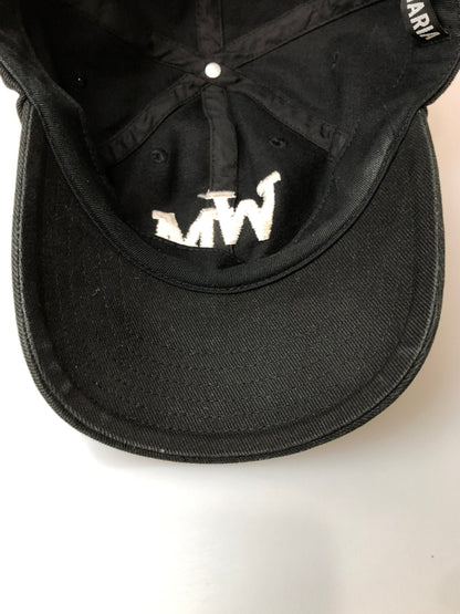 【中古品】【メンズ/レディース】 WACKO MARIA ワコマリア 6PANEL CAP キャップ 帽子 ロゴ 刺繍 185-260519-em-04-min カラー：ブラック 万代Net店