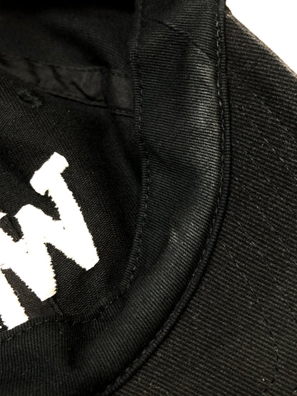 【中古品】【メンズ/レディース】 WACKO MARIA ワコマリア 6PANEL CAP キャップ 帽子 ロゴ 刺繍 185-260519-em-04-min カラー：ブラック 万代Net店