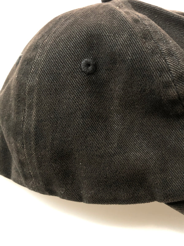 【中古品】【メンズ/レディース】 WACKO MARIA ワコマリア 6PANEL CAP キャップ 帽子 ロゴ 刺繍 185-260519-em-04-min カラー：ブラック 万代Net店