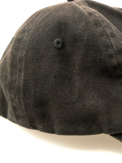【中古品】【メンズ/レディース】 WACKO MARIA ワコマリア 6PANEL CAP キャップ 帽子 ロゴ 刺繍 185-260519-em-04-min カラー：ブラック 万代Net店