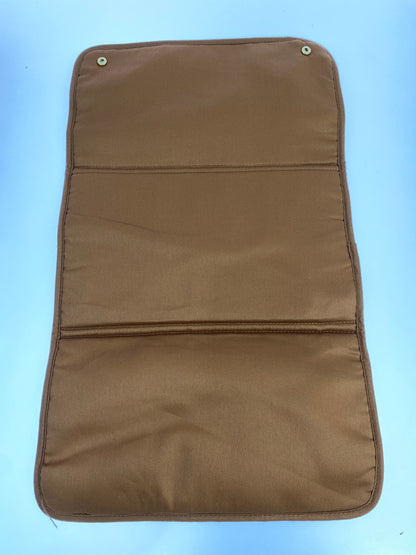 【中古品】【レディース】 CHLOE クロエ マザーズバッグ キッズ チェンジング コットン C90411.957 カバン ベビーカー用ストラップ付き 180-260521-em-12-min カラー：ブラウン系 万代Net店