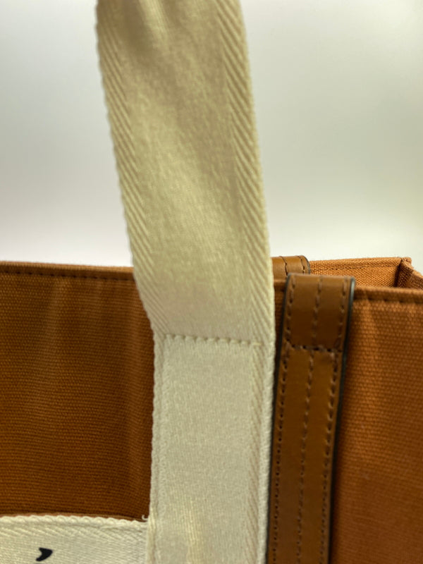 【中古品】【レディース】 CHLOE クロエ マザーズバッグ キッズ チェンジング コットン C90411.957 カバン ベビーカー用ストラップ付き 180-260521-em-12-min カラー：ブラウン系 万代Net店