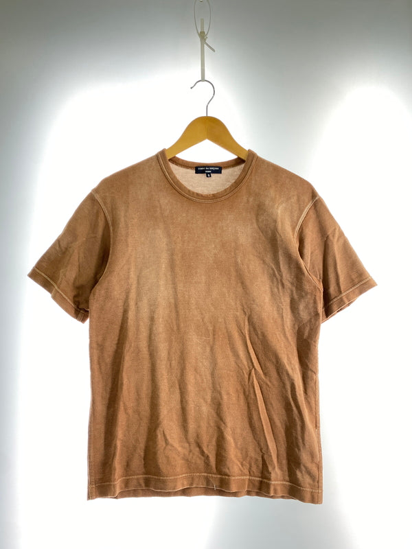 【中古品】【メンズ】 COMME DES GARCONS HOMME コムデギャルソンオム 00S SS TEE HM-T030 2000年代 半袖Tシャツ メンズ トップス 140-260617-KS-02-min サイズ：S カラー：ブラウン 万代Net店