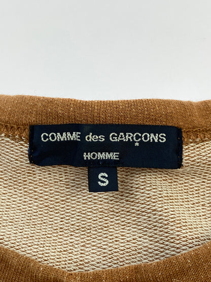 【中古品】【メンズ】 COMME DES GARCONS HOMME コムデギャルソンオム 00S SS TEE HM-T030 2000年代 半袖Tシャツ メンズ トップス 140-260617-KS-02-min サイズ：S カラー：ブラウン 万代Net店