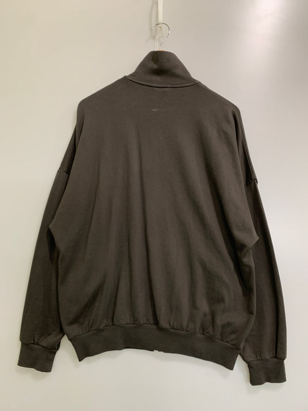 【中古品】【メンズ】 AURALEE オーラリー A25AB01CU 25AW SUPER HIGH GAUGE SWEAT ZIP BLOUSON スウェット ジップ ブルゾン ライトアウター 140-260508-AS-50-min サイズ：4 カラー：ダークブラウン 万代Net店