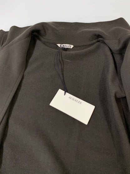 【中古品】【メンズ】 AURALEE オーラリー A25AB01CU 25AW SUPER HIGH GAUGE SWEAT ZIP BLOUSON スウェット ジップ ブルゾン ライトアウター 140-260508-AS-50-min サイズ：4 カラー：ダークブラウン 万代Net店