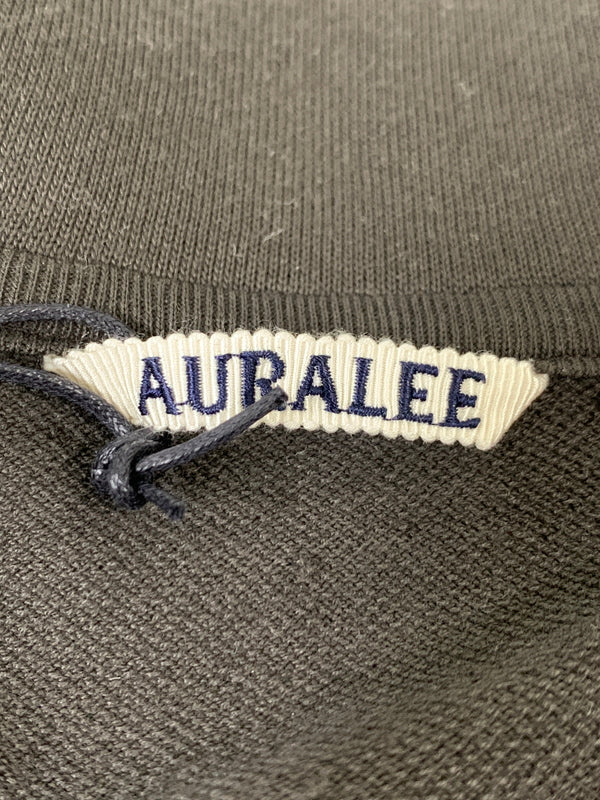 【中古品】【メンズ】 AURALEE オーラリー A25AB01CU 25AW SUPER HIGH GAUGE SWEAT ZIP BLOUSON スウェット ジップ ブルゾン ライトアウター 140-260508-AS-50-min サイズ：4 カラー：ダークブラウン 万代Net店