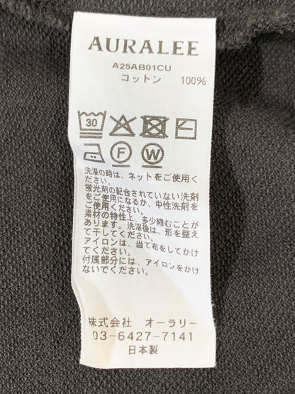 【中古品】【メンズ】 AURALEE オーラリー A25AB01CU 25AW SUPER HIGH GAUGE SWEAT ZIP BLOUSON スウェット ジップ ブルゾン ライトアウター 140-260508-AS-50-min サイズ：4 カラー：ダークブラウン 万代Net店