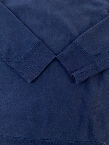 【中古品】【メンズ】 ATON エイトン KK.AG.BM.0112 RAGLAN SLEEVE SWEAT ラグランスリーブ スウェット 140-260523-zi-29-min サイズ：04 カラー：ネイビー 万代Net店