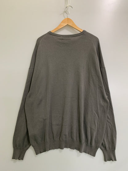 【中古品】【メンズ】 GRAPHPAPER グラフペーパー GU241-80251B 4SS PIECE DYED HIGH GAUGE KNIT OVERSIZED CREW NECK オーバーサイズニット クルーネック 140-260508-AS-48-min サイズ：O/S カラー：グレー 万代Net店