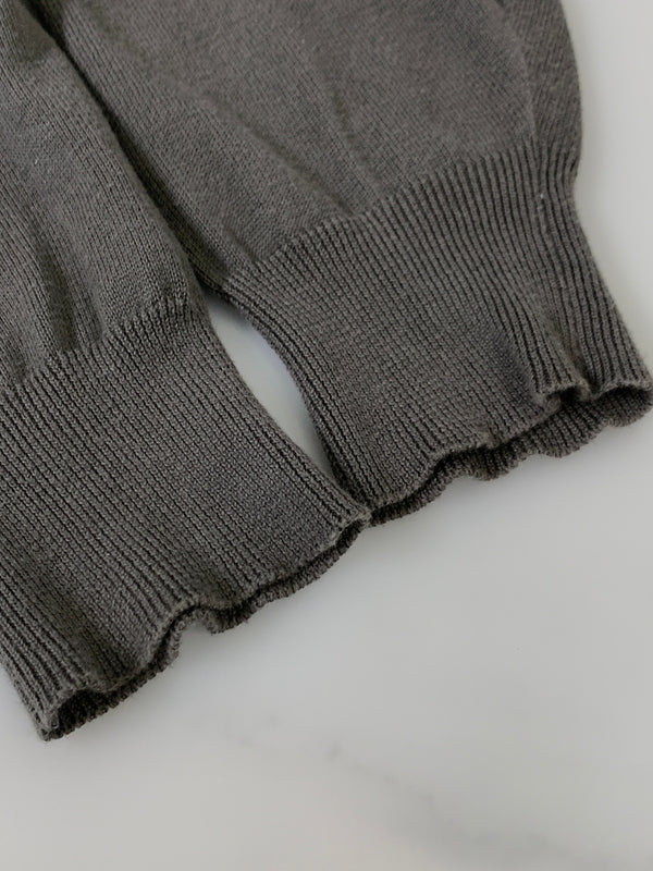 【中古品】【メンズ】 GRAPHPAPER グラフペーパー GU241-80251B 4SS PIECE DYED HIGH GAUGE KNIT OVERSIZED CREW NECK オーバーサイズニット クルーネック 140-260508-AS-48-min サイズ：O/S カラー：グレー 万代Net店