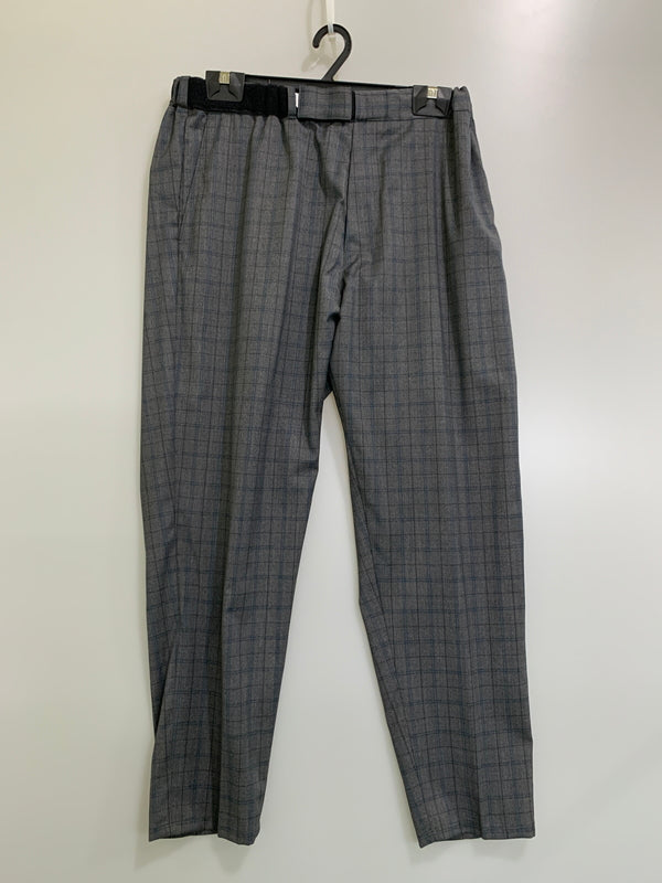 【中古品】【メンズ】 GRAPHPAPER グラフペーパー GM192-40537 LORO PIANA CHEF PANTS シェフパンツ ボトムス 151-260508-AS-32-min サイズ：F カラー：グレー/ネイビー 万代Net店