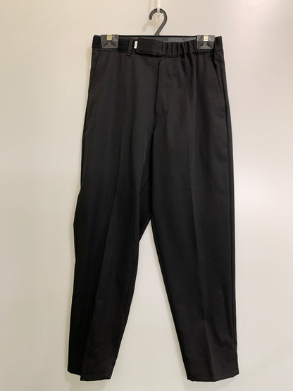【中古品】【メンズ】 GRAPHPAPER グラフペーパー GM213-40165B SELVAGE WOOL SLIM WAISTED CHEF PANTS シェフパンツ ボトムス 151-260508-AS-33-min サイズ：F カラー：ブラック 万代Net店