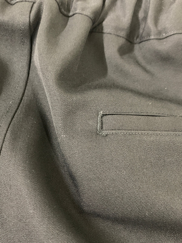 【中古品】【メンズ】 GRAPHPAPER グラフペーパー GM213-40165B SELVAGE WOOL SLIM WAISTED CHEF PANTS シェフパンツ ボトムス 151-260508-AS-33-min サイズ：F カラー：ブラック 万代Net店