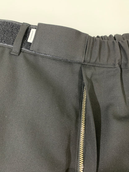 【中古品】【メンズ】 GRAPHPAPER グラフペーパー GM213-40165B SELVAGE WOOL SLIM WAISTED CHEF PANTS シェフパンツ ボトムス 151-260508-AS-33-min サイズ：F カラー：ブラック 万代Net店