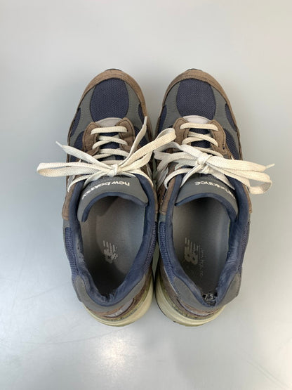 【ジャンク品】【メンズ】 NEW BALANCE ニューバランス M992GG MADE IN USA ローカット スニーカー 靴 162-260509-kk-05-min カラー：NAVY 万代Net店